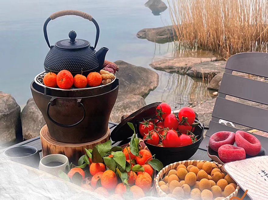 湖畔時光|圍爐慢煮|一盞茶香里的歲月靜好